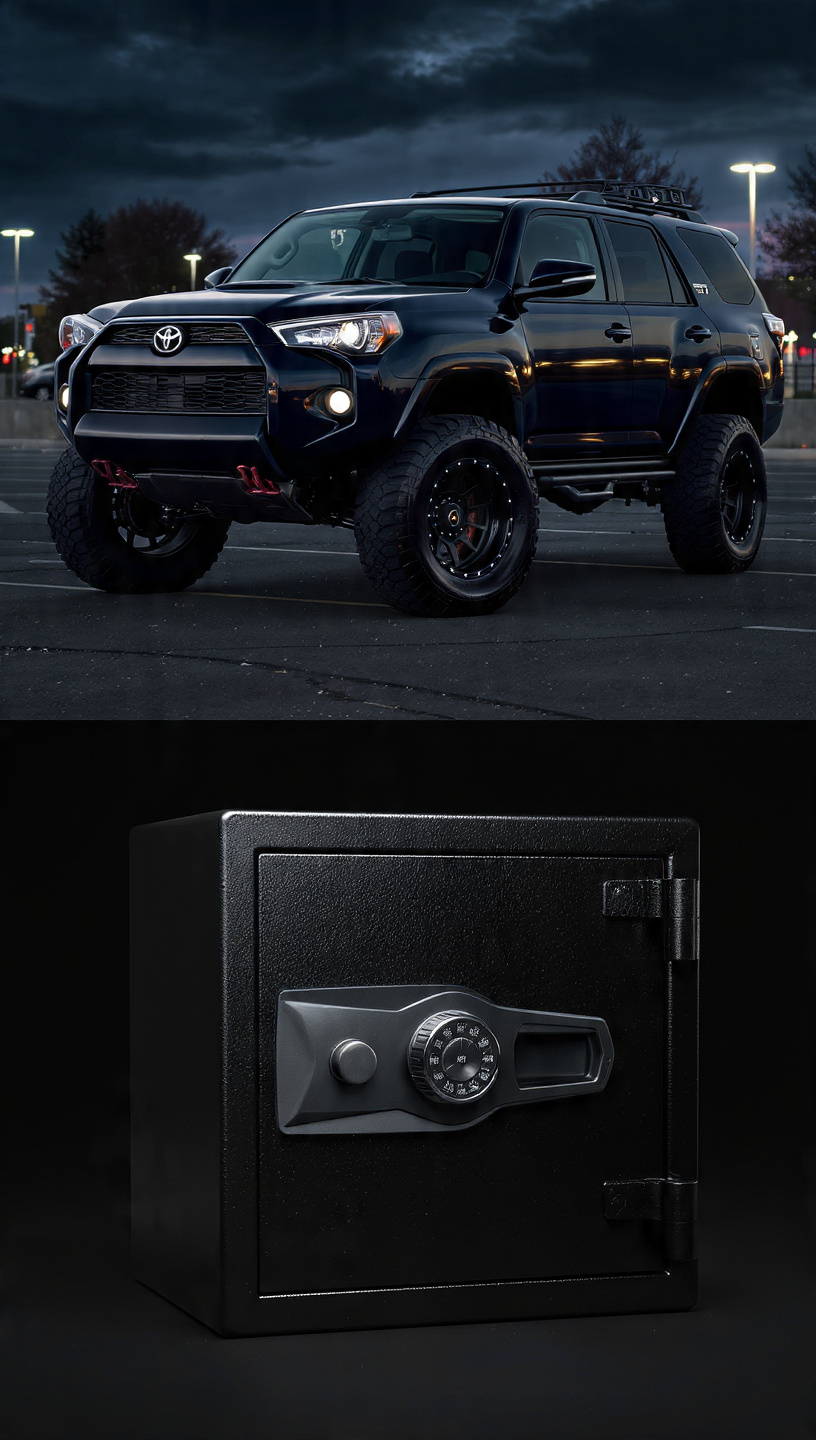 Center Console Safe Vault
